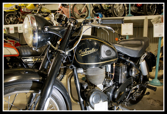 Velocette at the national Transport museum Inverell