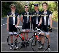 Bike Bug riders from North Sydney check out Gibraltar climb thrsday