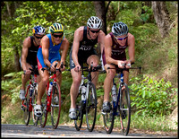 Amberger, Dellow, Fettell and Atkinson on Noosa Hill