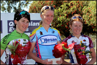 Winner Ruth Corset (Townsville) Carly Hibberd (Hit racing) Carla Ryan (QAS) 3rd