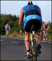 Peter Degnian, 24th in 90 - 99 kg Clydesdale class, Noosa Tri club