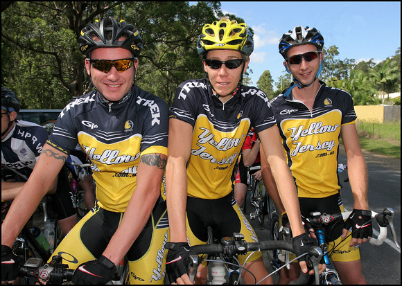 Yellow Jersey Bike Shop: Matt Hamilton, James Hepburn, Ben Jessburg